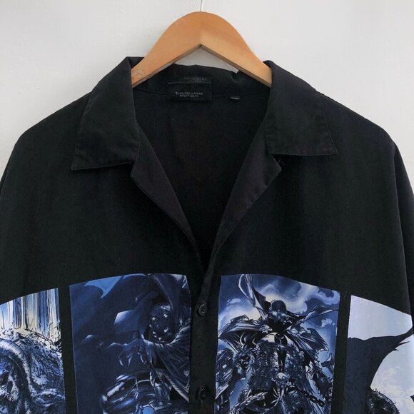 SPAWN 2002 Vintage Short Sleeve Button Up Shirt 2XL - Picture 6 of 8